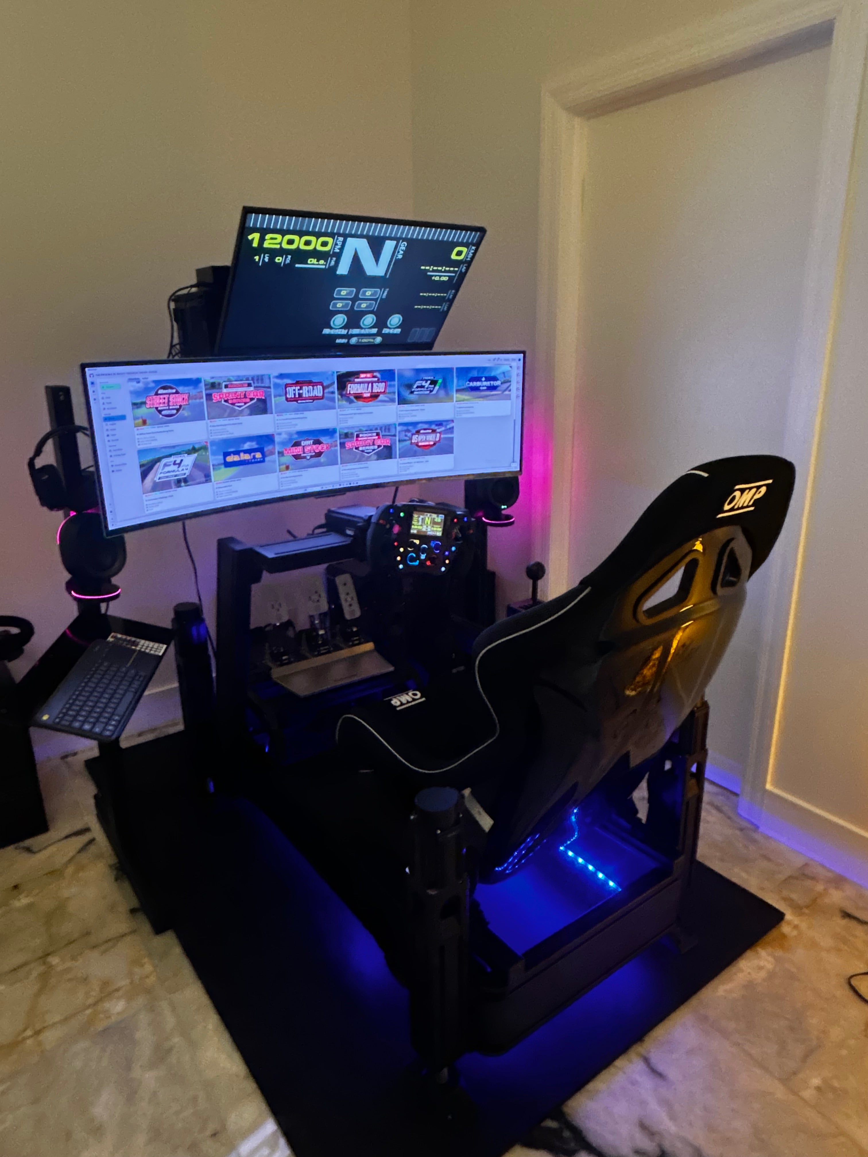 Tier 3 Turn Key 5 DOF Motion Racing Simulator ( starts at 24,999 )