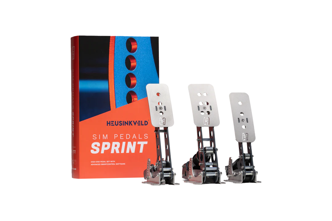 Heusinkveld Engineering Sprint Pedals ( 3 Pedal Set / Black )