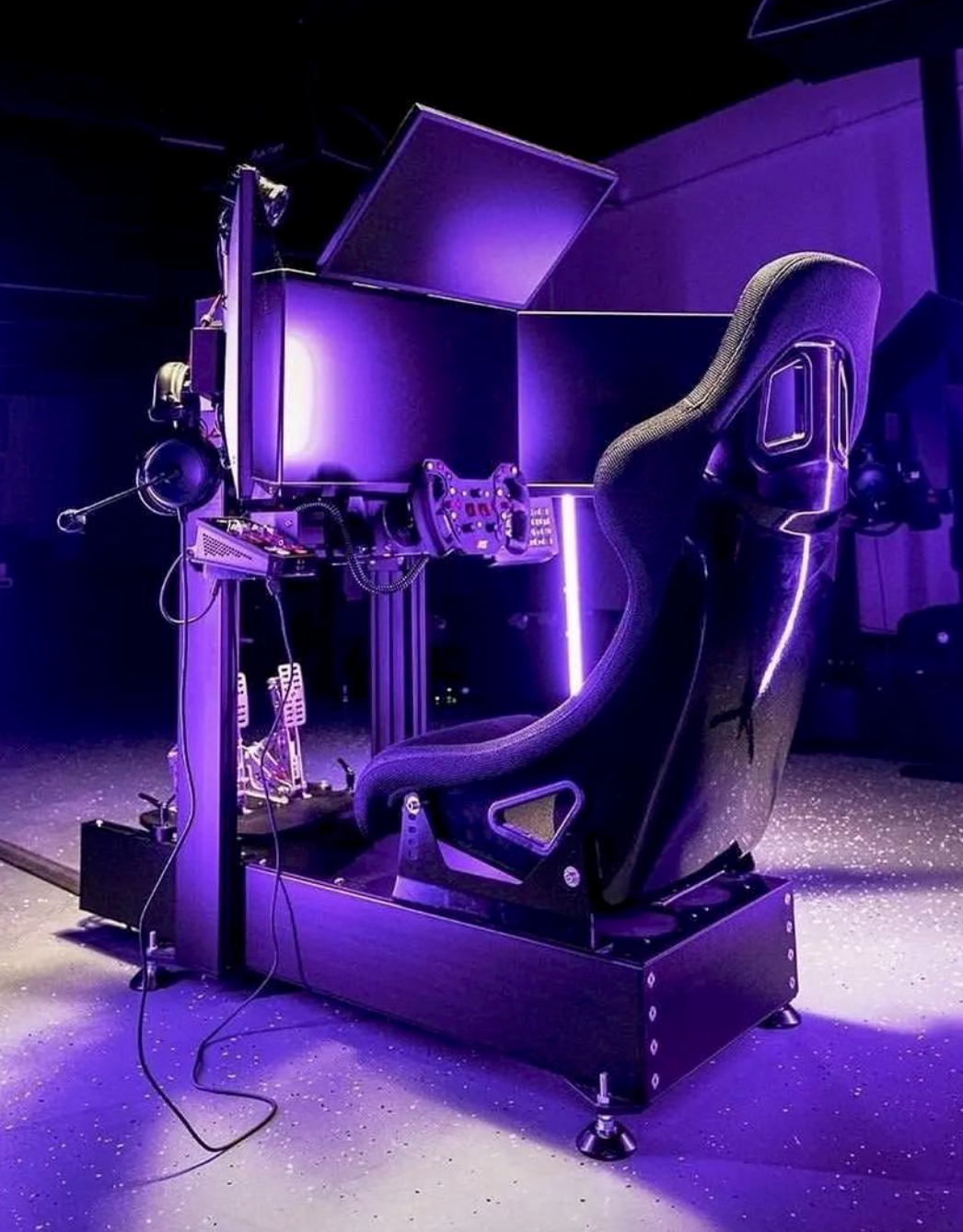 Tier 3 Turn Key 5 DOF Motion Racing Simulator ( starts at 24,999 )