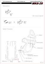 RCC MK8-2S XL Formula 1 Racing Seat